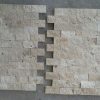 2,5X5 cm Light Patlatma Traverten Mozaik